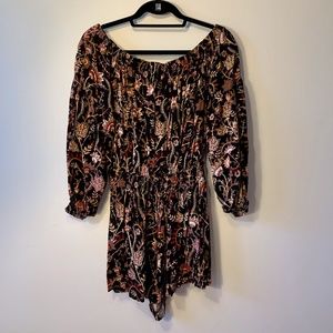 Free People Off the Shoulder Romper (M)